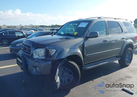 2003 Toyota Sequoia Limited V8 z USA, uszkodzony, nr VIN 5TDZT38A33S198264